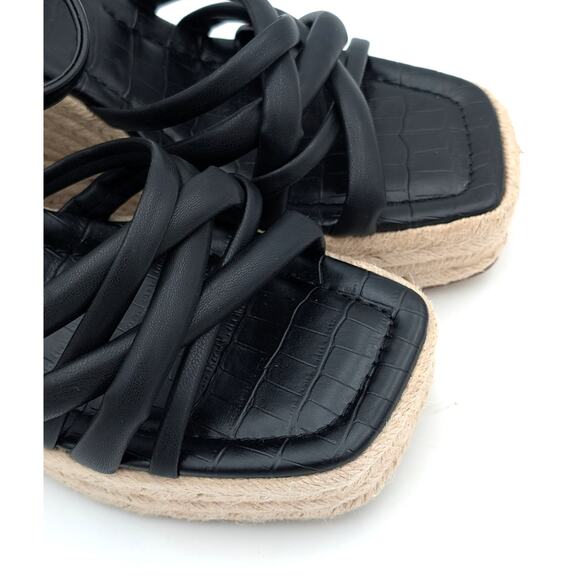 Circus NY Irene Strappy Espadrille Platform Wedge Sandals Women's Size US9.5M - Picture 10 of 11